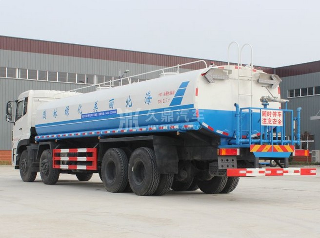 20噸灑水車作業(yè)視頻_20噸東風(fēng)天龍前四后八綠化灑水車廠家價(jià)格4