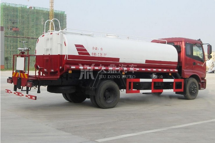 10噸灑水車廠家_10噸福田奧鈴綠化灑水車廠家價格4