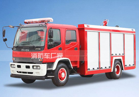 6噸五十鈴FTR水罐消防車價(jià)格4