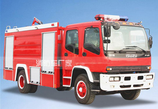 8噸五十鈴FVR水罐消防車價(jià)格4