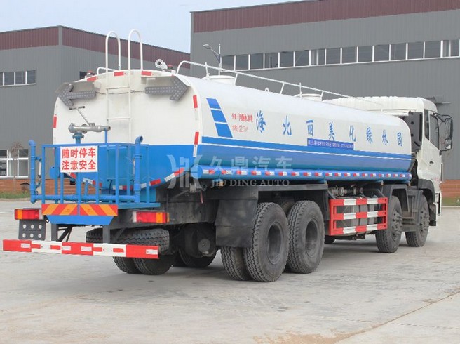 20噸東風天龍前四后八環衛灑水車價格3