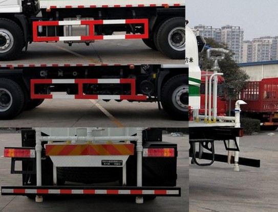 20噸灑水車型號及價格_陜汽軒德X6后雙橋20噸綠化灑水車廠家價格4