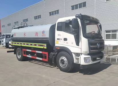 12方灑水車尺寸_福田瑞沃12噸綠化灑水車廠家價格2