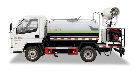 解放霸鈴藍(lán)牌霧炮抑塵車2