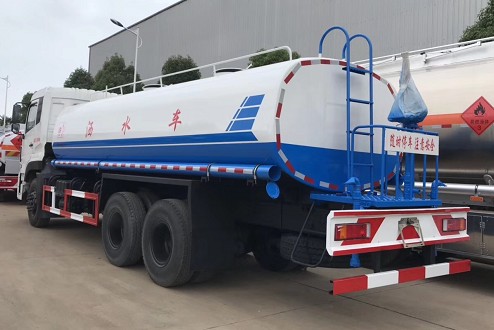 20方灑水車是多少噸_東風(fēng)天龍后雙橋20方綠化灑水車4