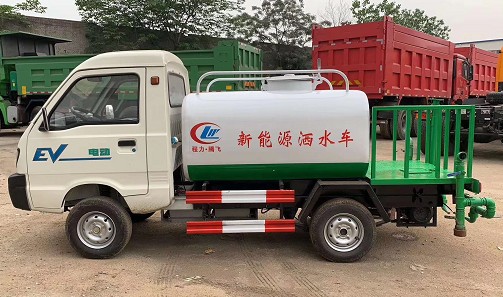 小型灑水車1.5噸的價格多少_新能源純電動小型灑水車3
