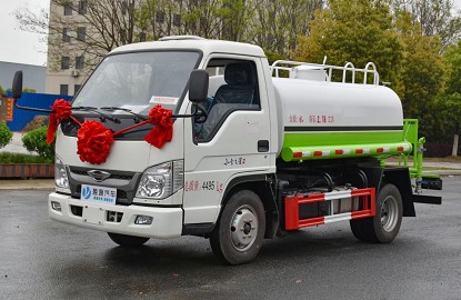 國六2.7方福田時代小卡之星2藍牌灑水車圖片 國六2.7方福田時代小卡之星2藍牌灑水車圖片