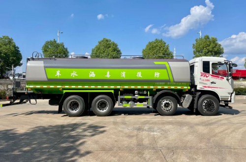 國(guó)六東風(fēng)D3V前四后八灑水車_東風(fēng)前四后八29.5方灑水車5